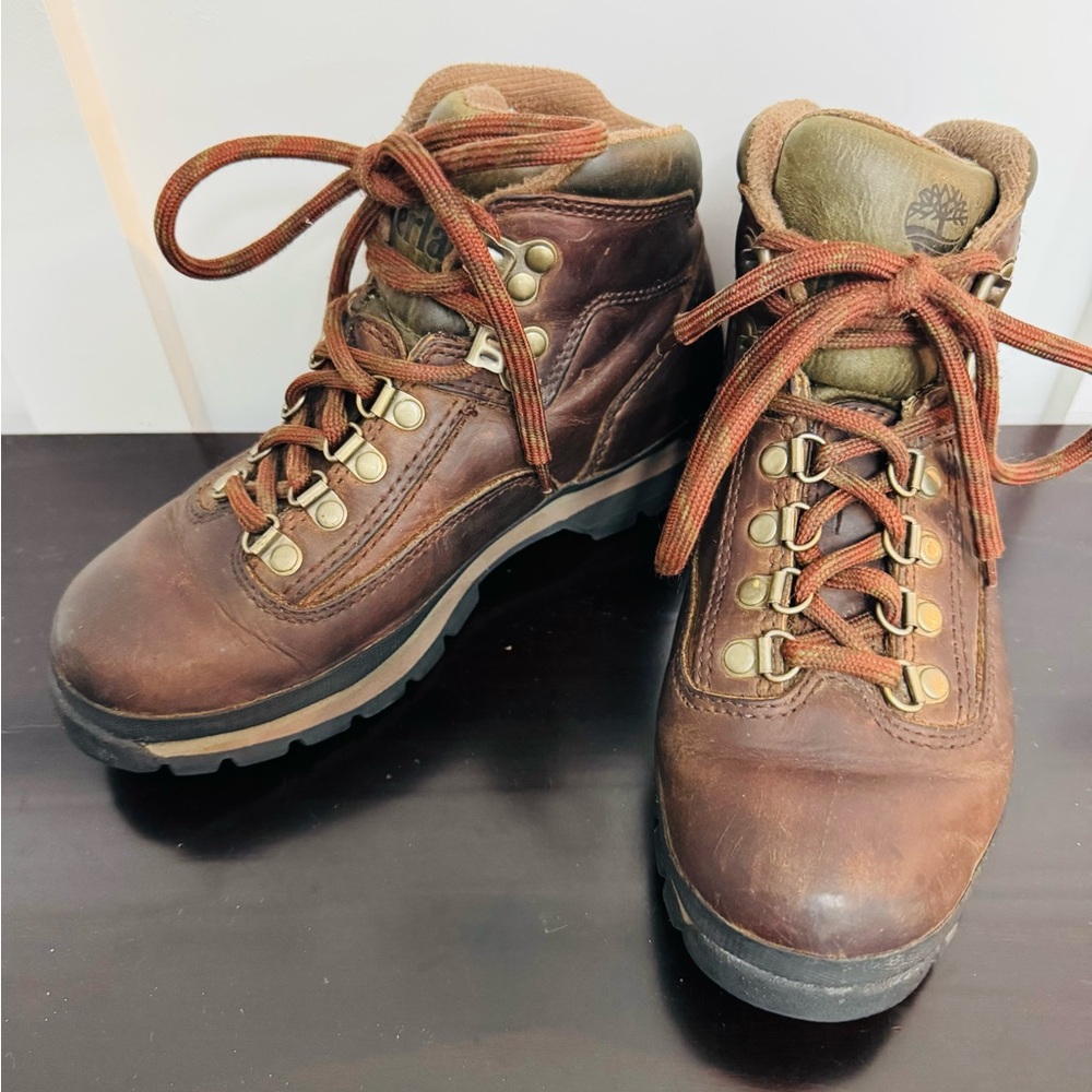 Timberland Dark Brown Leather Boots